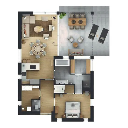 Premium Island Villas, Parc Maasresidence Villa *