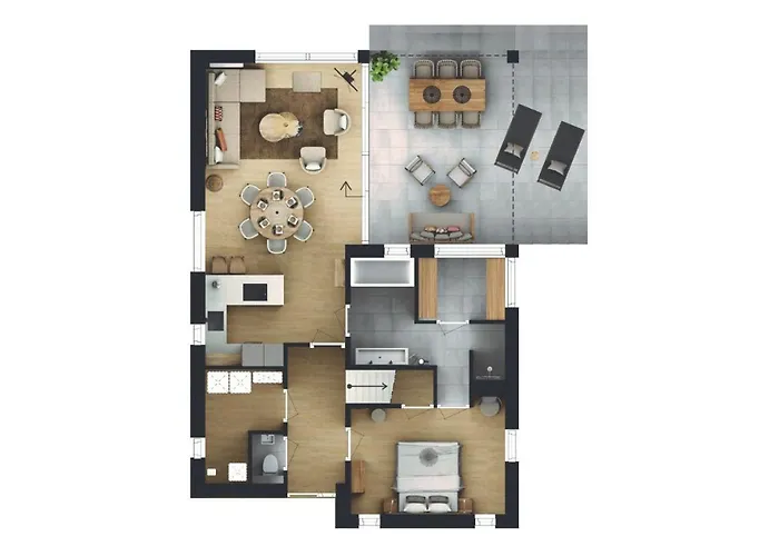 Premium Island Villas, Parc Maasresidence فيلة *